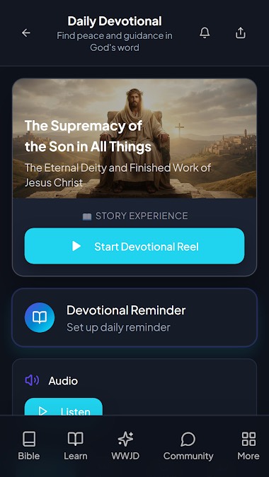 WWJD.COM SuperApp screen