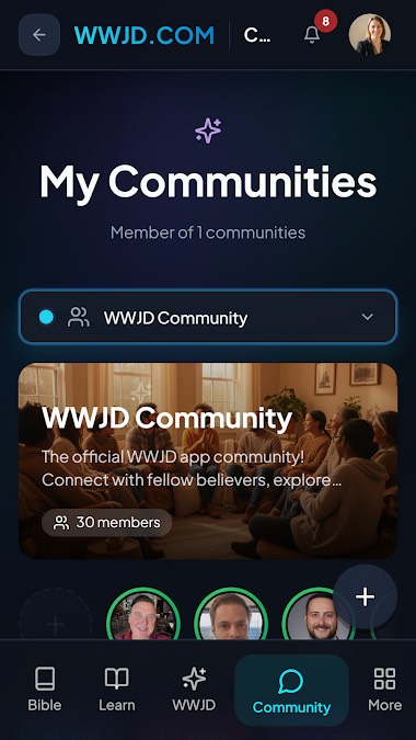 WWJD.COM SuperApp screen